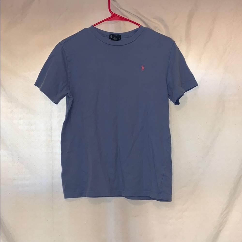 Periwinkle short sleeve Ralph Lauren shirt